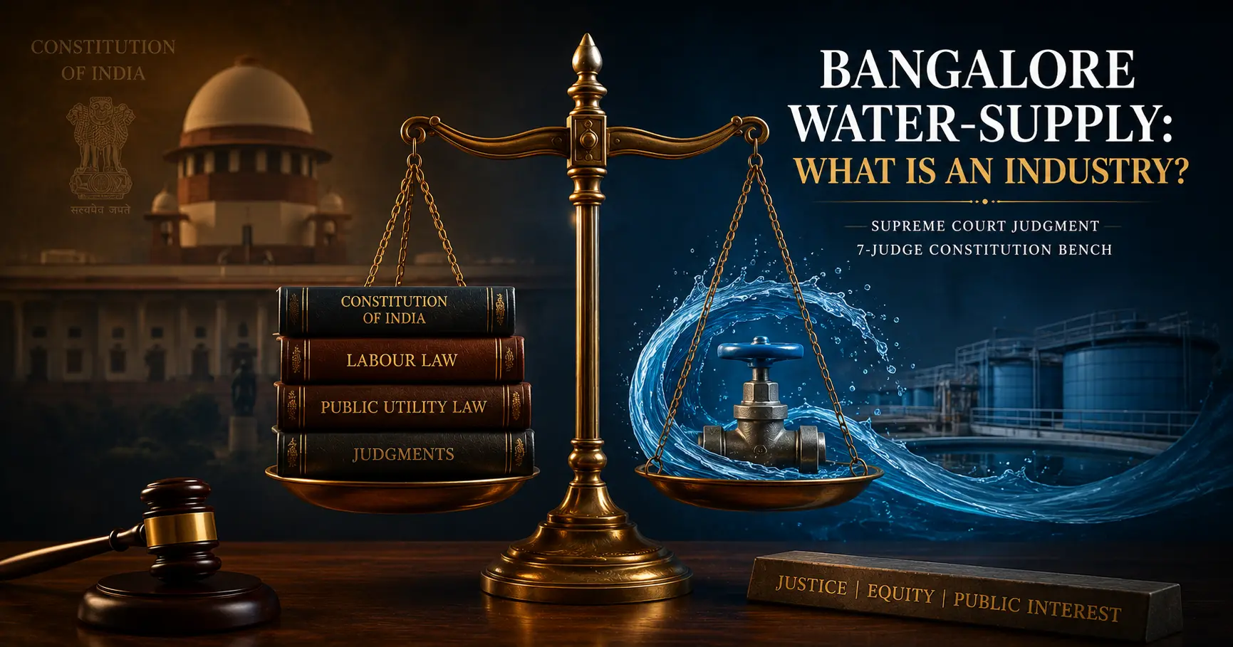 Bangalore Water Supply Judgment Hero Banner