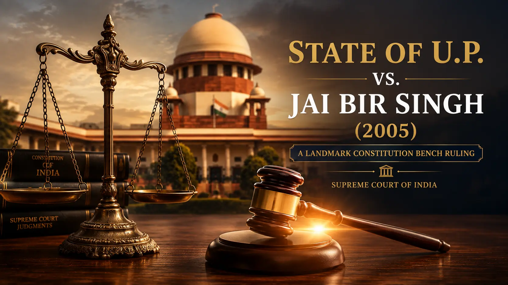 State of UP vs Jai Bir Singh Judgment