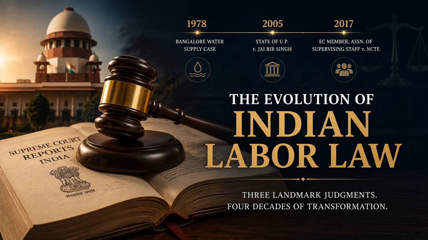 Evolution of Indian Labor Law Hub